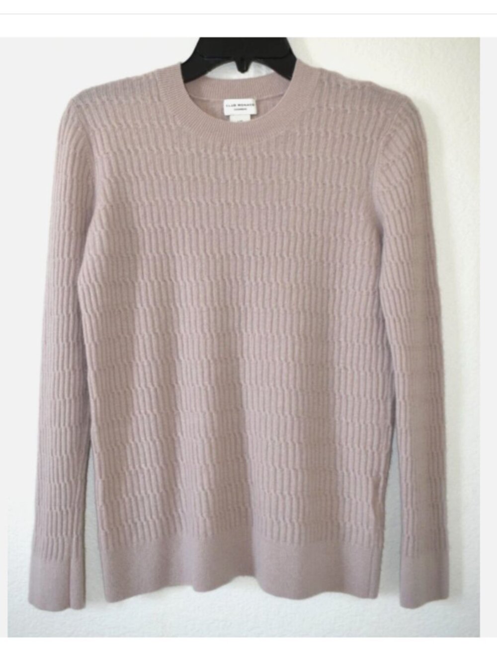 NWOT Club Monaco Cashmere Crew Neck Sweater Womens Size L